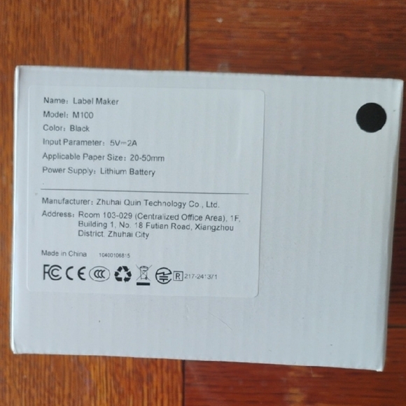 Portable Label Maker - Picture 3 of 3